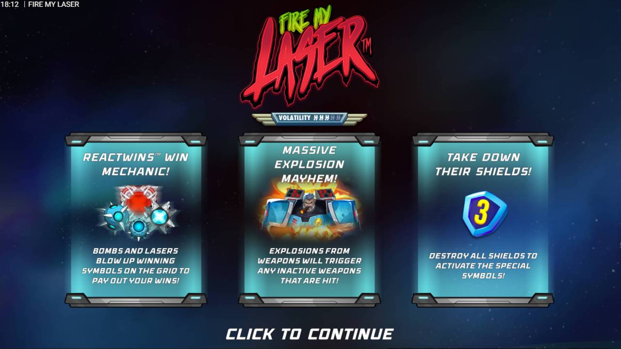 Fire My Laser (Hacksaw Gaming) Image 1